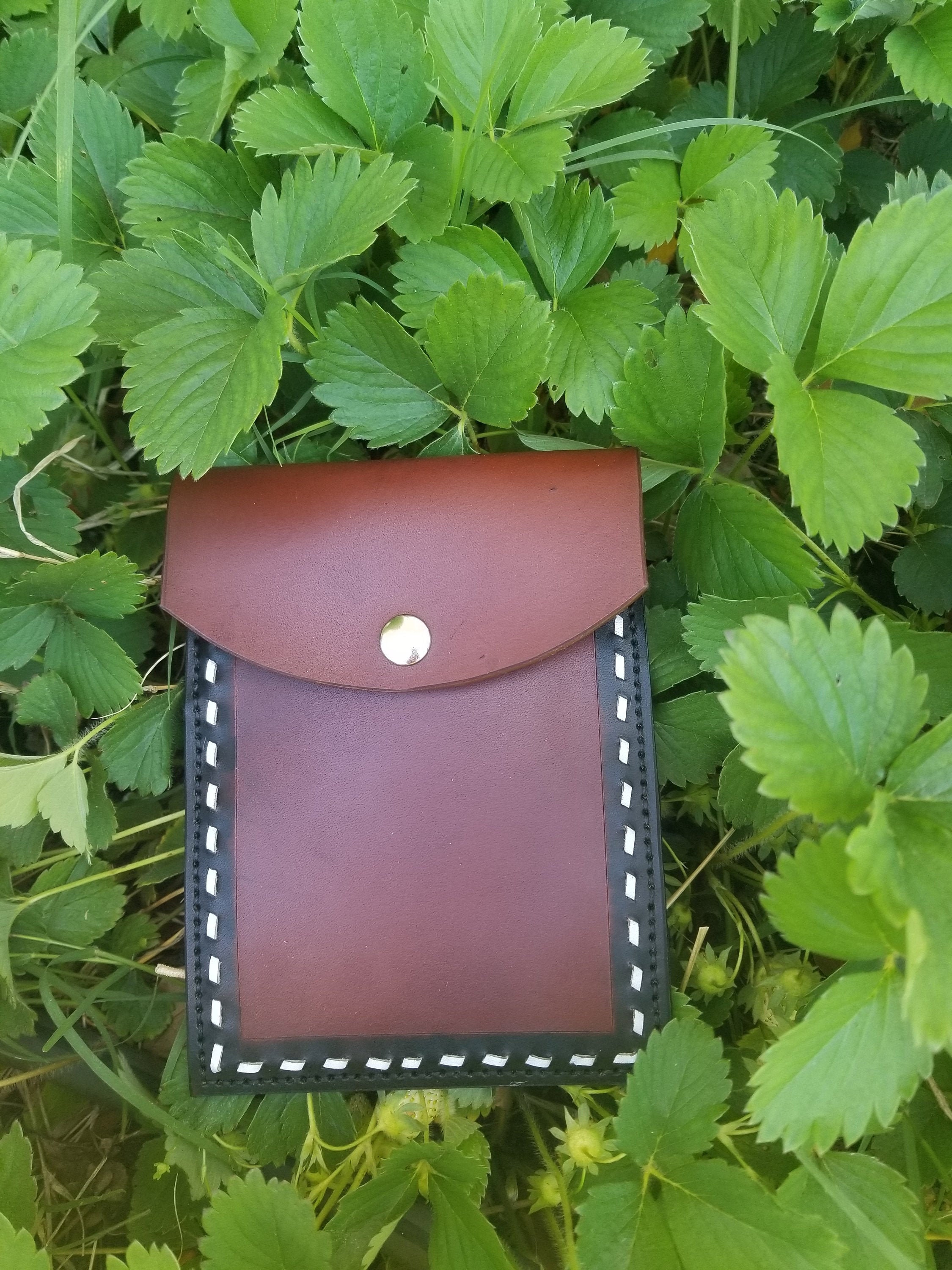 Customizable Leather Saddle Bag w/ buckstitch Back Cinch Bag Etsy