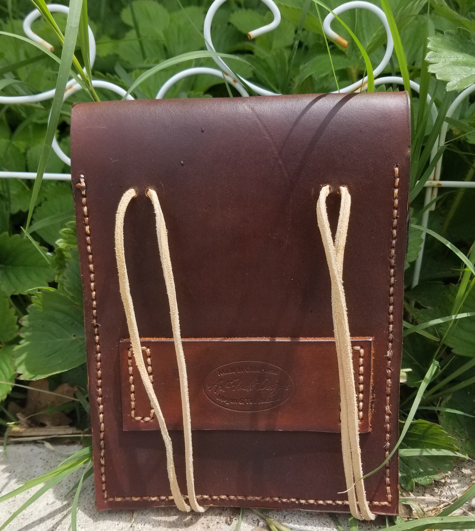 Customizable Leather Saddle Bag w/ buckstitch Back Cinch Bag Etsy
