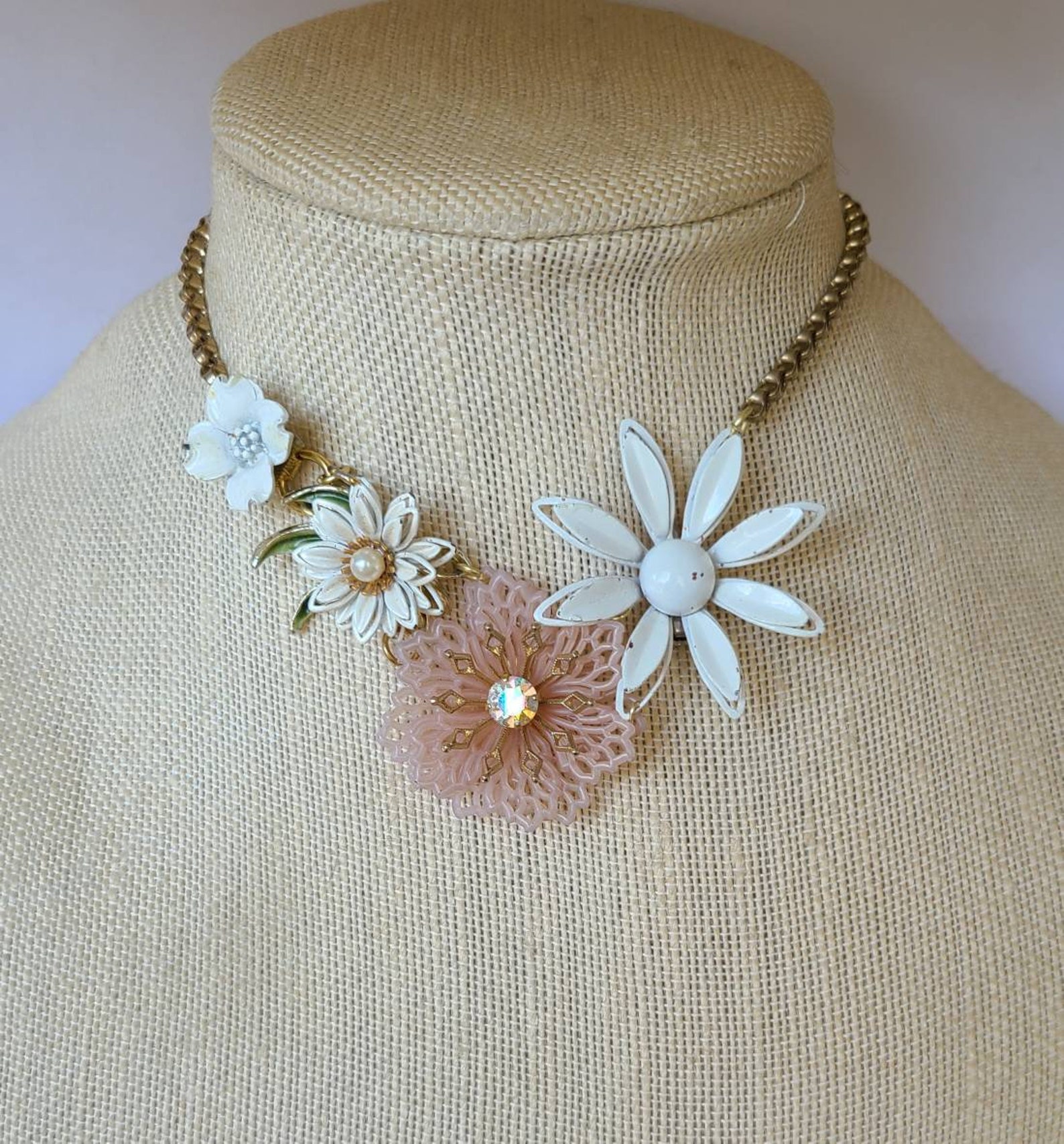ORGANZA FLOWER CHOKER NOBLE ENDEAVOURS main image 1