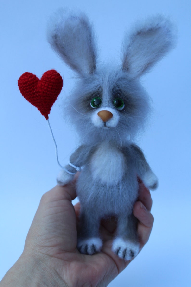 Amigurumi bunny toy Bunny stuffed toy Knitted Bunny Toy Etsy