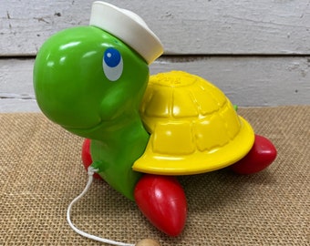 fisher price pull along turtle