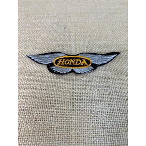Retro Honda Embroidered Patch 4”