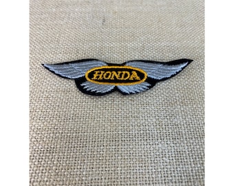 Retro Honda Embroidered Patch 4”