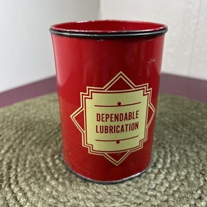 Dubois FGG-0 Grease Can Dependable Lubrication 1 Lb Unopened Tin Litho Container image 1
