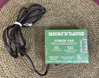 Micro N Gauge Power Pak Hobby Transformer Model #0705 DC Track K.F. Industries