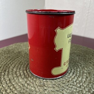Dubois FGG-0 Grease Can Dependable Lubrication 1 Lb Unopened Tin Litho Container image 3