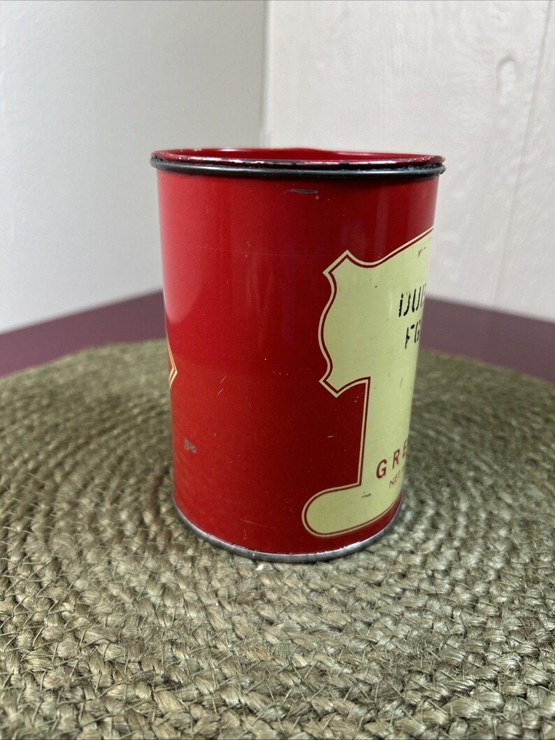 Dubois FGG-0 Grease Can Dependable Lubrication 1 Lb Unopened Tin Litho Container image 3
