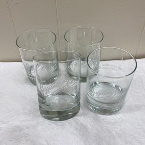 GM Suggestion Plan Rock Glasses - Flint Metal Center - Set of 4