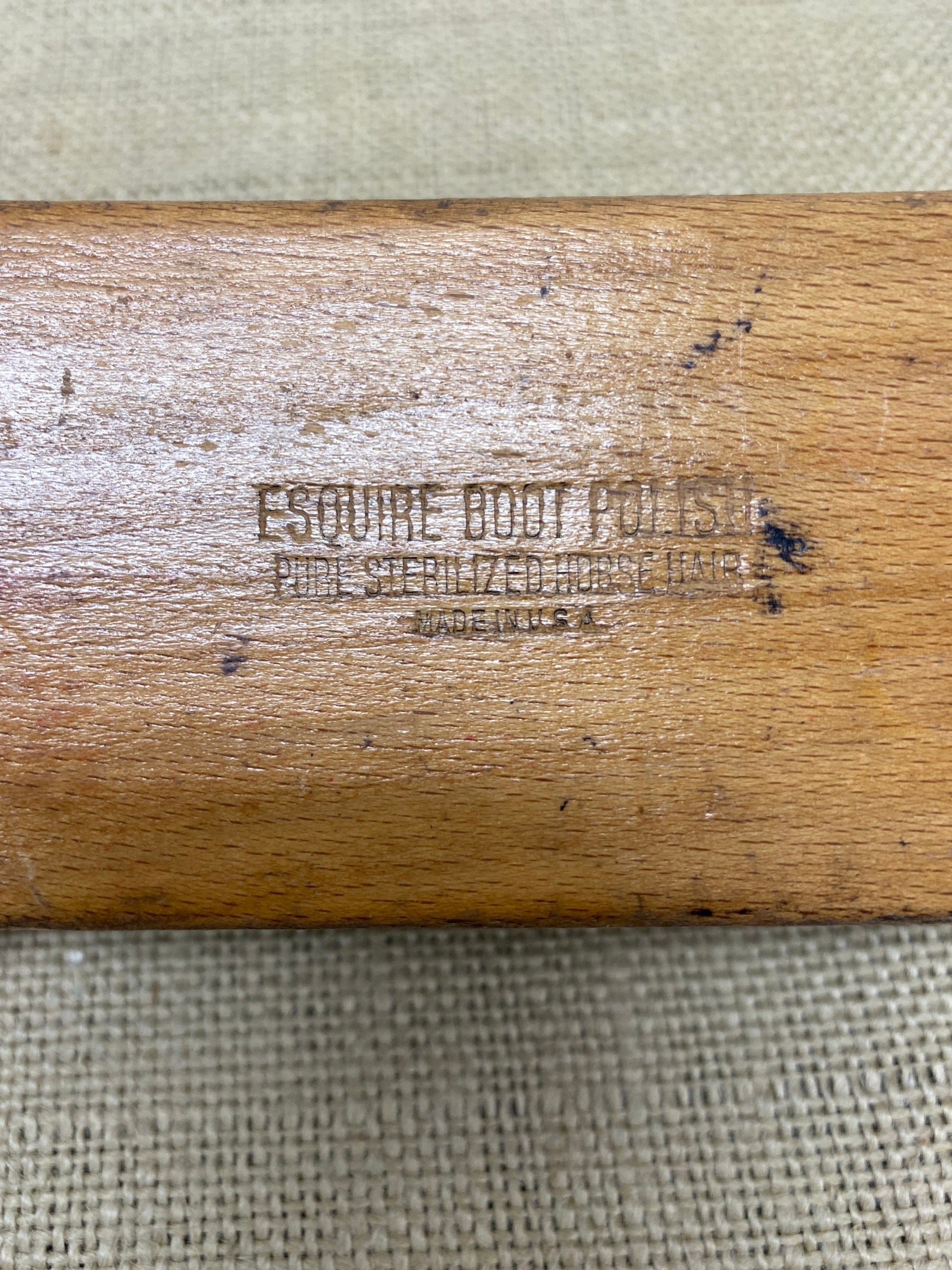 Esquire Boot Polish Sterilized Horse Hair Shoe Brush Etsy