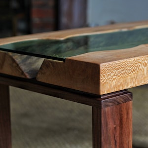 Live Edge River Coffee Table by RockleyDesign
