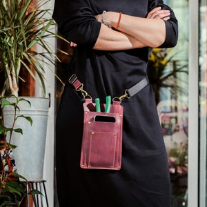 Leder Werkzeuggürtel für Floristen Florist Werkzeugtasche + Gürtel