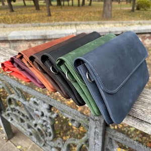 Petit sac bandoulière en cuir, sac messager en cuir marron, sac à main en cuir noir, petit sac de voyage, sac bandoulière en cuir