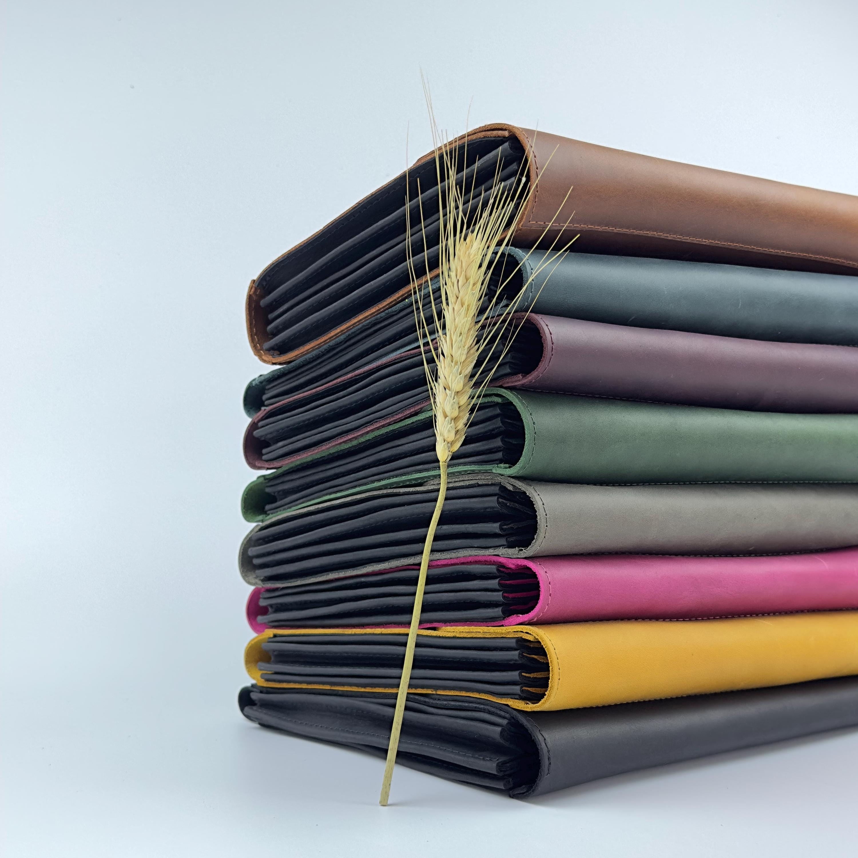 Leather File Folder A5, Personalized Leather Holder A5 for Documents ...