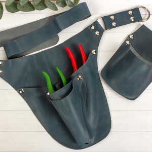 Florist Tool Belt, Garden Tool Belt, Farm Belt, Floral Tool Belt, Florist Tool Bag, LEFT Right HAND Gardener Tools Bag, Florist Gift image 6