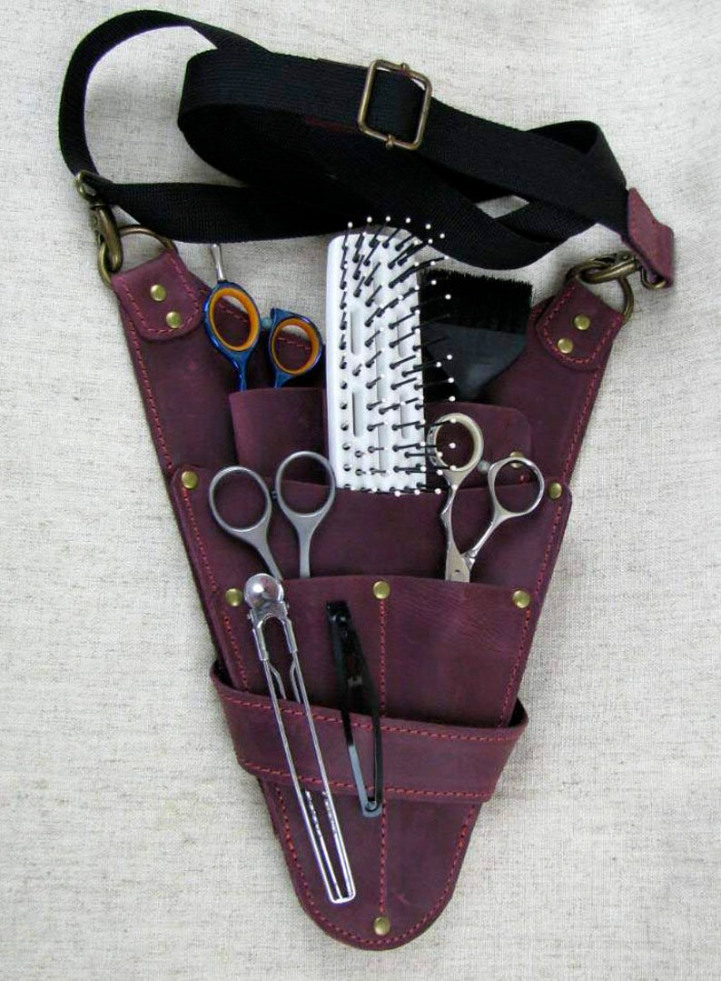 Stylist Tool Bag Leather Tool Bag Barber Tool Case Tool Etsy