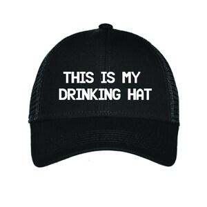 This Is My Drinking Hat Funny Baseball Hat