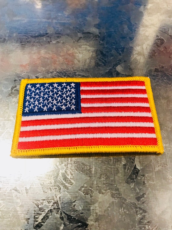 2x3 USA Waving Flag Patch