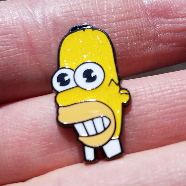Mr Sparkle ACTUALLY SPARKLY hard enamel pin Homer Simpson