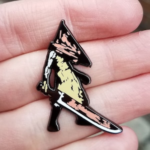 Red Pyramid Thing Silent Hill 2 Inspired Hard Enamel Pin