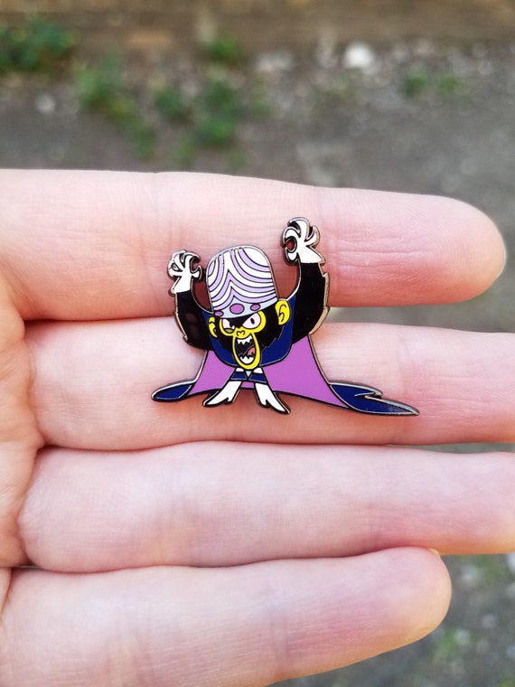 Mojo Jojo Powerpuff Girls Enamel Pin Etsy Canada