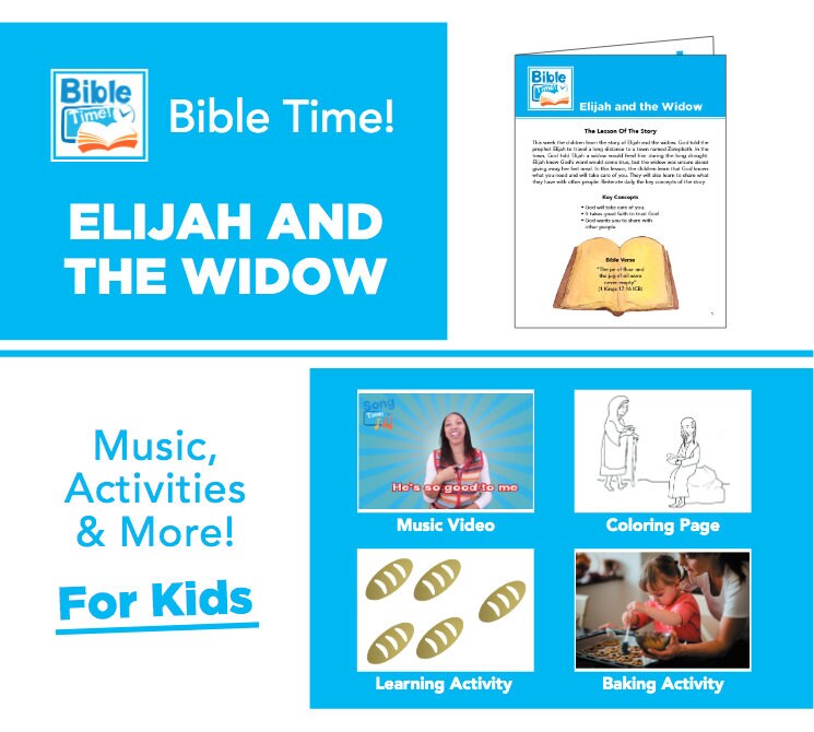 Bible Time Digital Bible Lesson 4 Great Stories Elijah Jonah Fiery Furnace And Daniel And The
