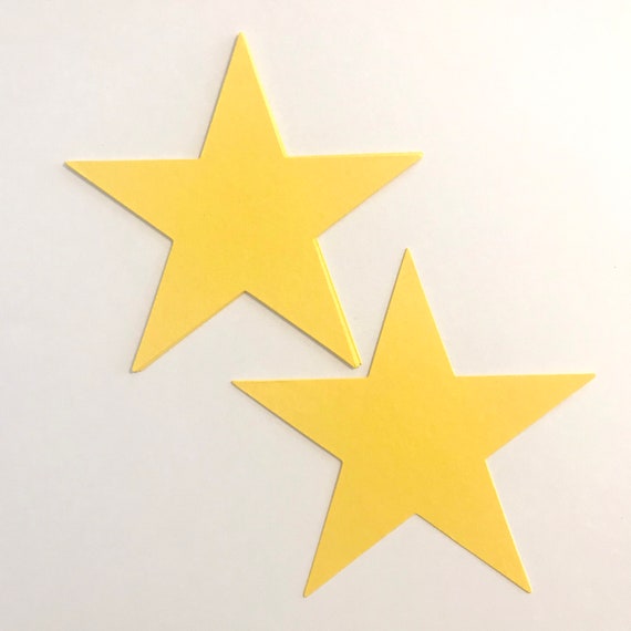 30pcs Shimmery Silver Cardstock Cutout Five-Pointed Star Shape Paper Stars  For Party Decoration, Home Or Classroom