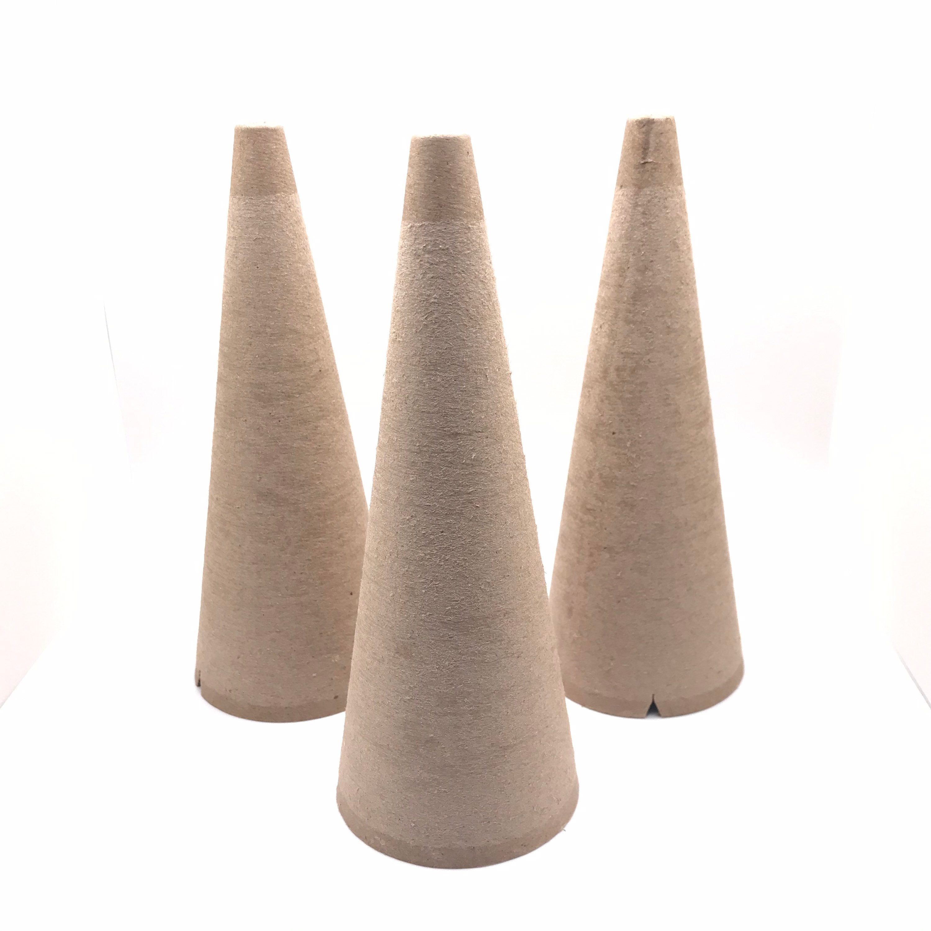 20pcs Styrofoam Cone Shaped Foam for DIY Craft Christmas Tree Table  Centerpiece Decoration 10cm 