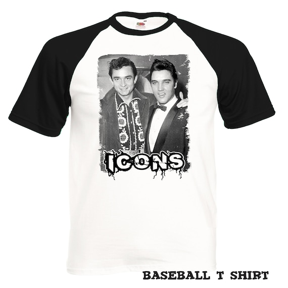 Buy Johnny Cash Elvis Presley Icons Men s Rockabilly T Shirt Online in India Etsy