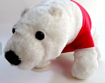 Coca Cola Polar Bear Plush, Eric Carle Coca Cola White Polar Bear, Collectible Coca Cola Polar Bear Plush, Coca Cola Collectible