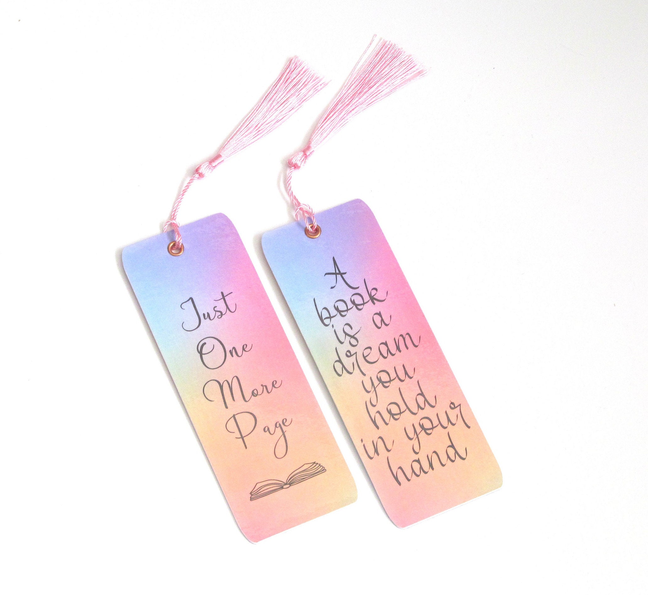 Simply Grace Tiger Bookmark - Crystal & Glass Bead Design With Shepherd's Hook