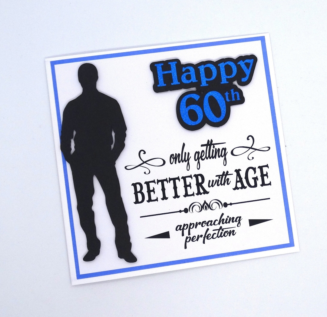 Men's 60th Birthday Card Cheeky 60th Card for Him Etsy UK