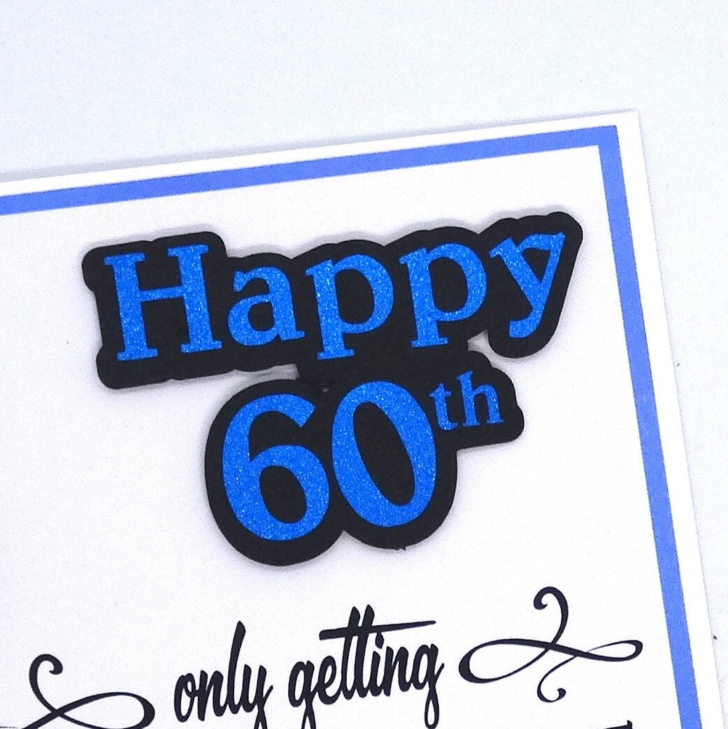 Men's 60th Birthday Card Cheeky 60th Card for Him Etsy UK
