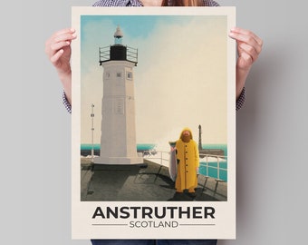 Affiche de voyage d'Anstruther