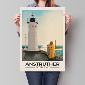 Anstruther Travel Poster
