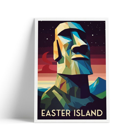 Moai Poster 