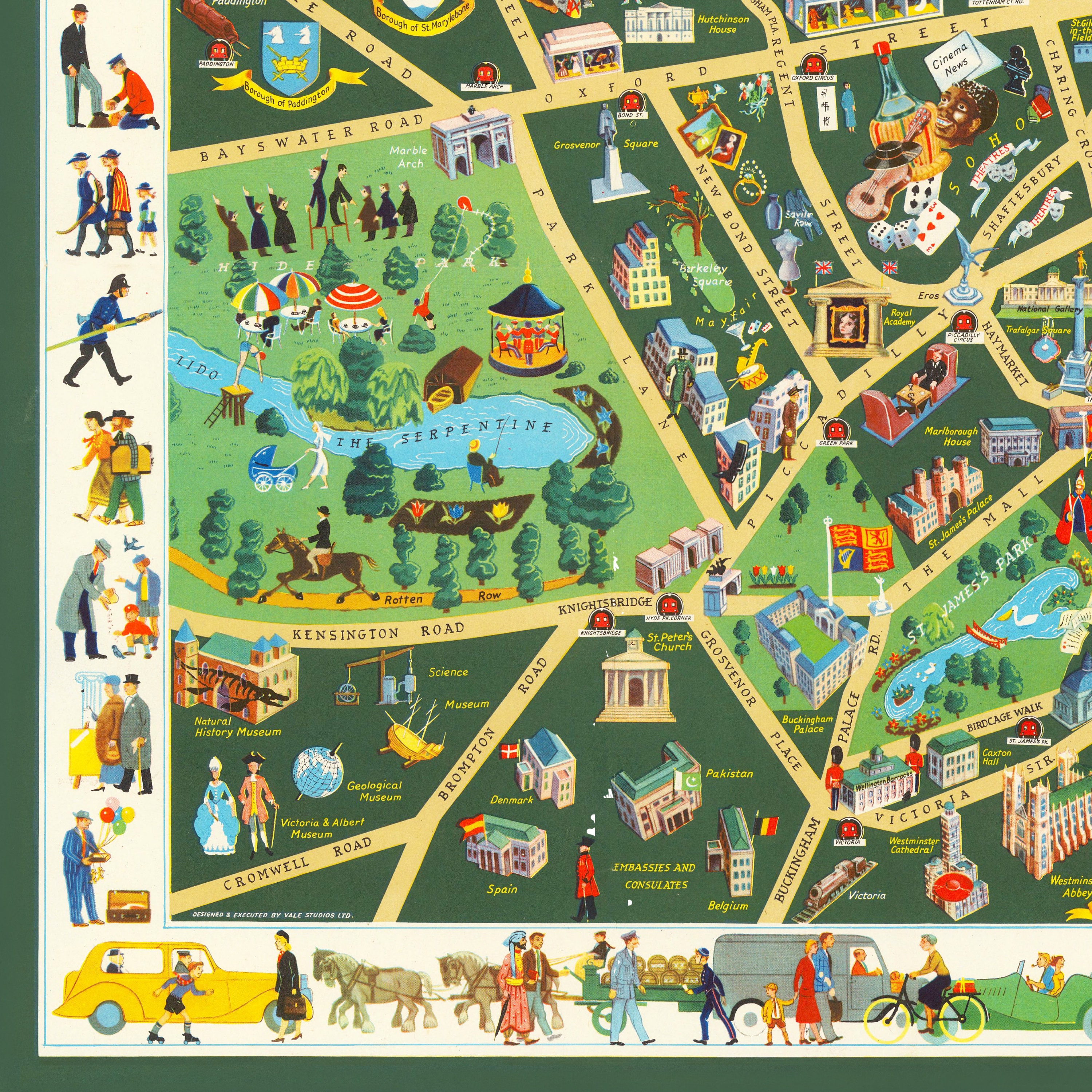 Carte de londres 1940 Banque de photographies et d’images à haute