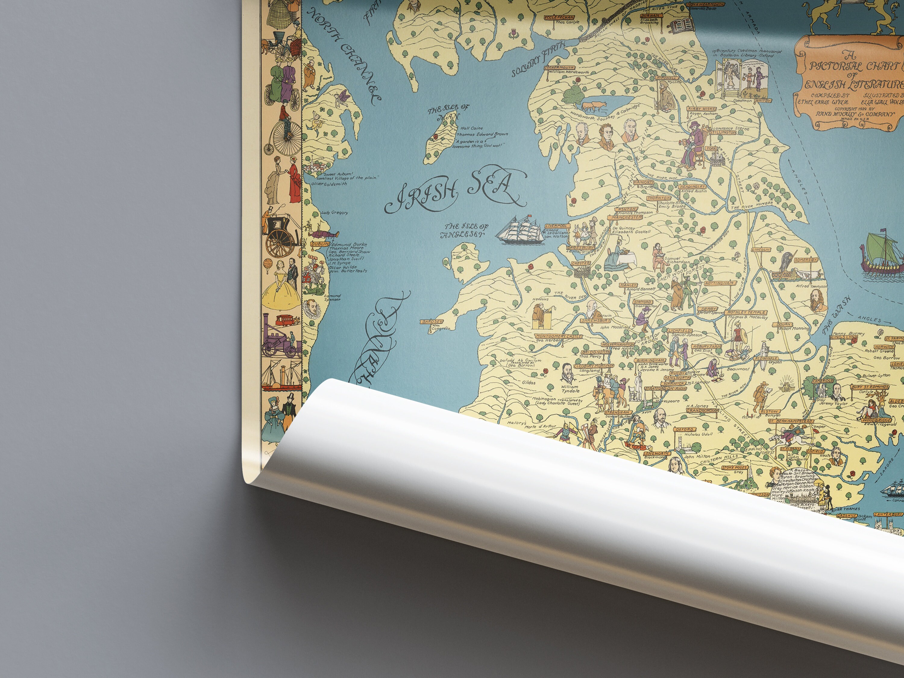 Chart Of English Literature 