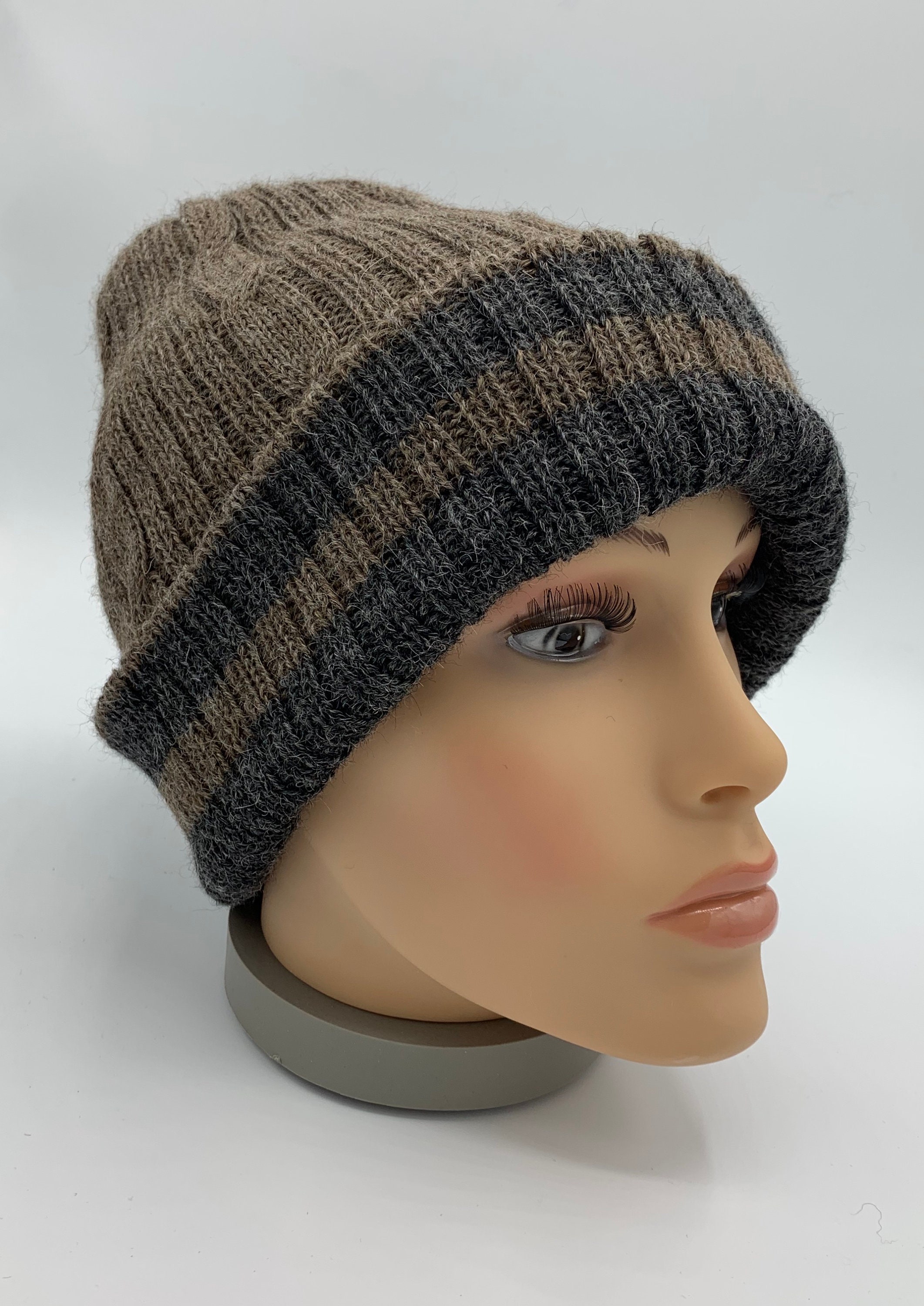 100% Alpaca Reversible Hat