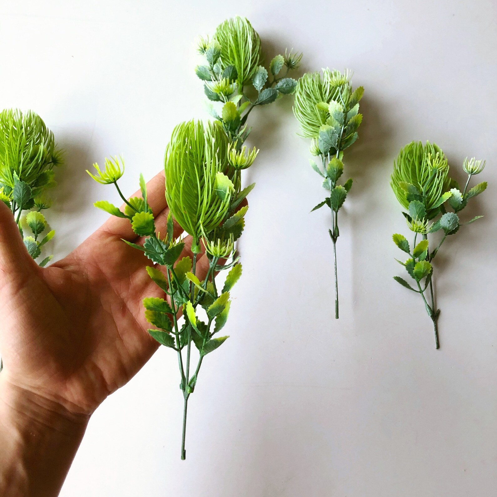 Artificial Greenery 5 Stems Small Filler Bouquet Filler Etsy