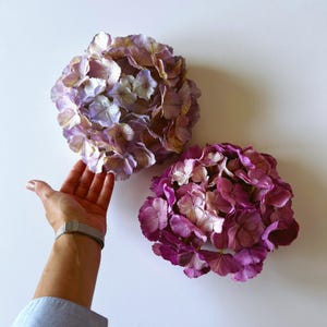Silk Hydrangea Flower Head: Turquoise Bouquet Filler, Summer Decor