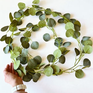 Eukalyptus-Girlande: Boho Hochzeitsdeko 200 cm lang