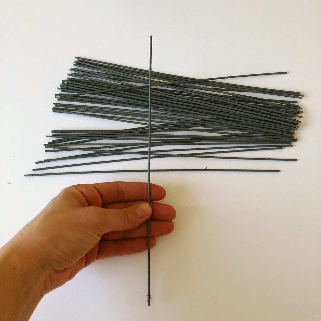 Artificial Flower Metal Stems 100 Pieces Wire for Flowers Etsy