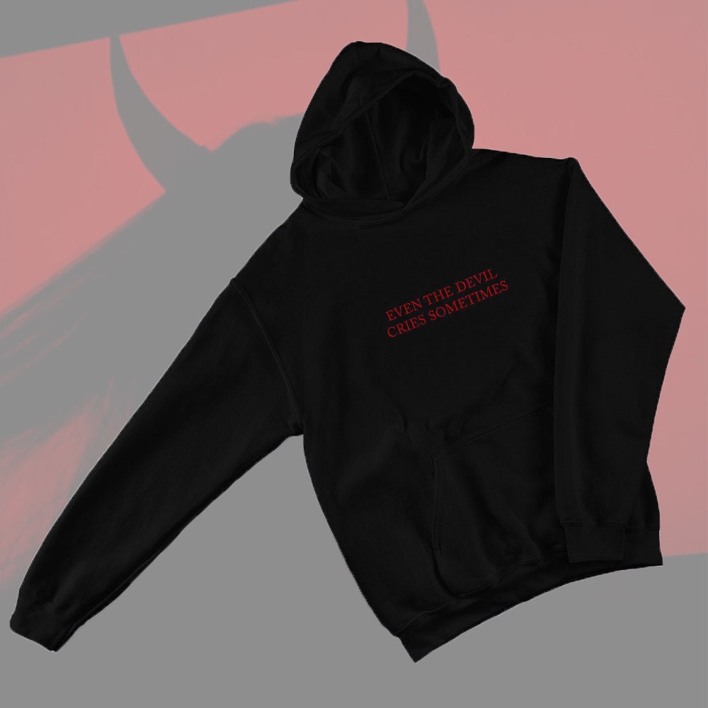 black aesthetic hoodie