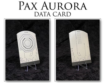 PAX AURORA Data Card Prop Replica: The Mandalorian, Ahsoka