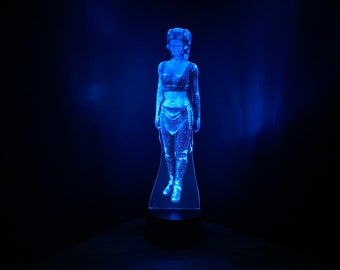 Aayla Secura Hologram Light: Twi'lek Jedi Knight Star Wars Gift