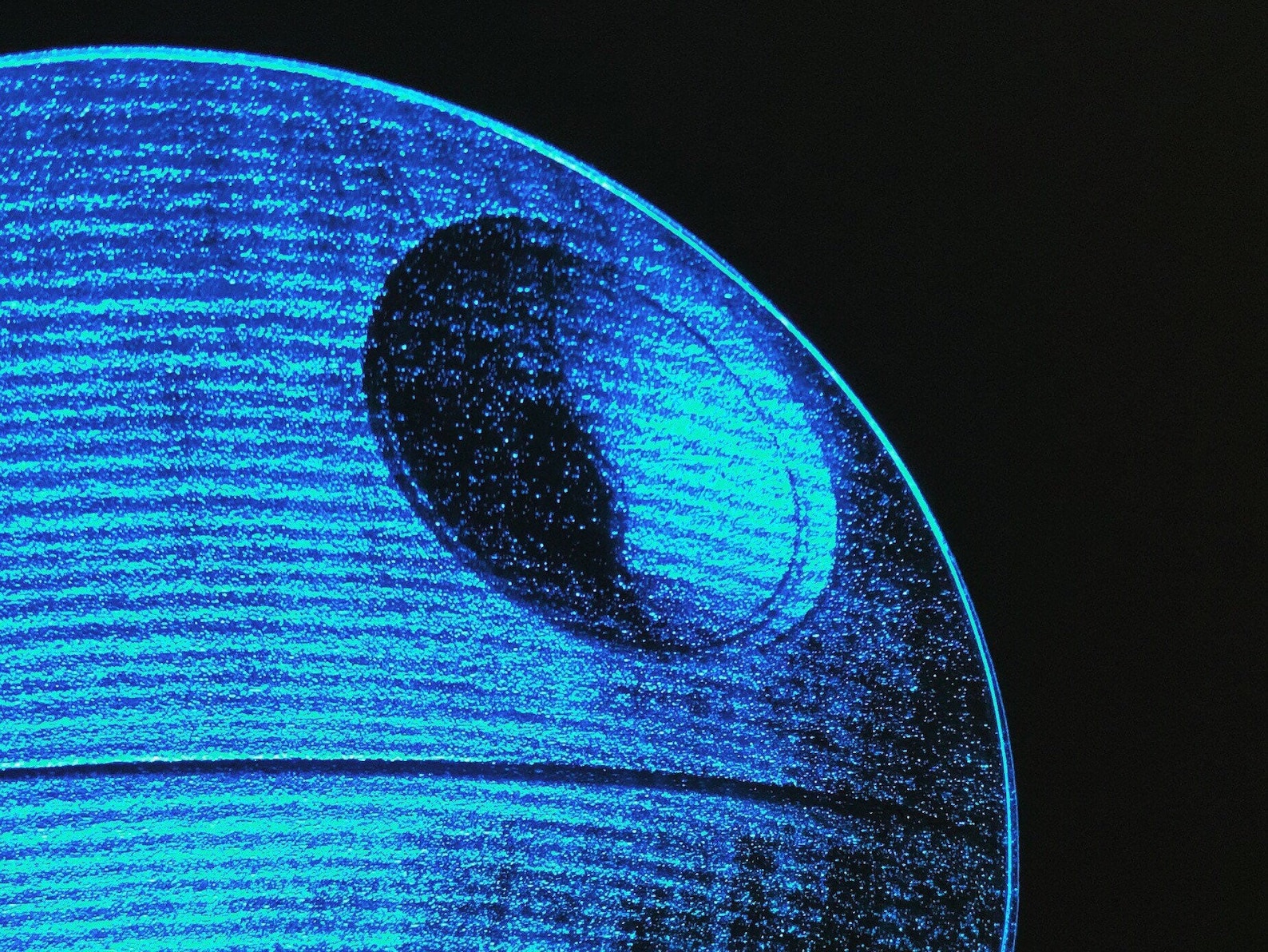 Star Wars Death Star Hologram Edge Lit LED Multi Color With | Etsy