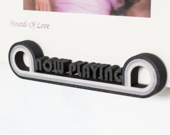 Now Playing - Vinyl Wall Mount - Record display stand - Album of the day - Wall mounted Vinyl