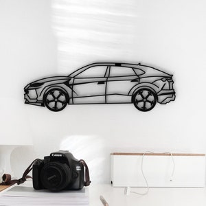 Geometric Lamborghini Urus, Hanging Wall Art - Car Decor, Geometric Car, Car guy gift