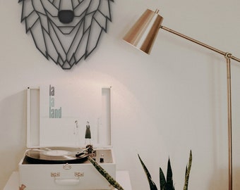 Targa In Metallo Vintage Con Scritta 'Let Your Faith Be Largest Than Your Fear' - 20x30 Cm, Per Casa, Giardino, Bar