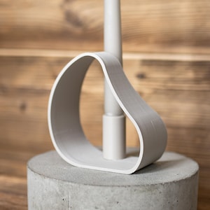 Minimalist candlestick holder - Taper candleholder - Nordic style Candle holder - Abstract candle holder - candle stick holder